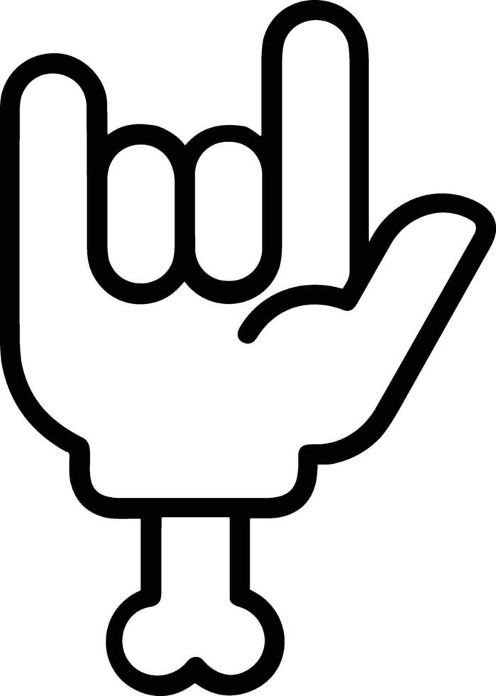 Hand icon symbol image illustration vector