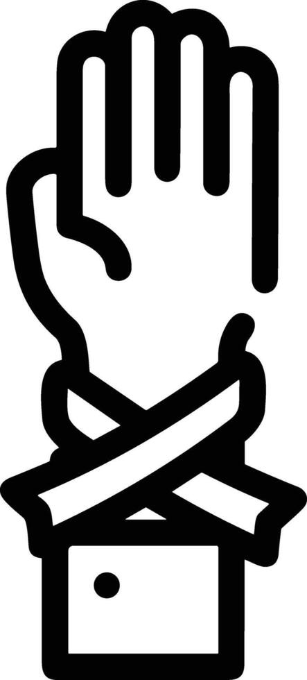 Hand icon symbol image illustration vector