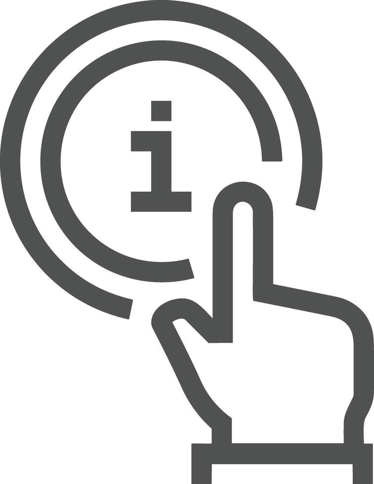 Hand icon symbol image illustration vector