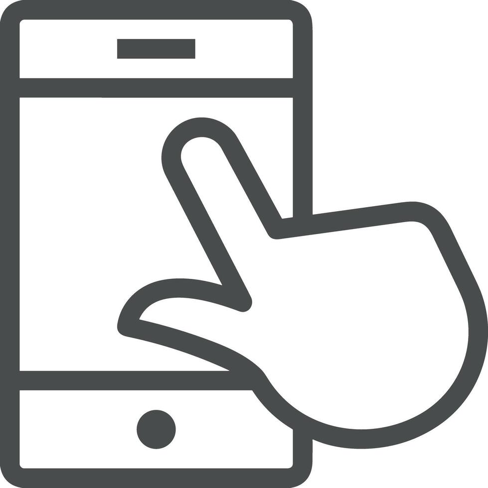 Hand icon symbol image illustration vector