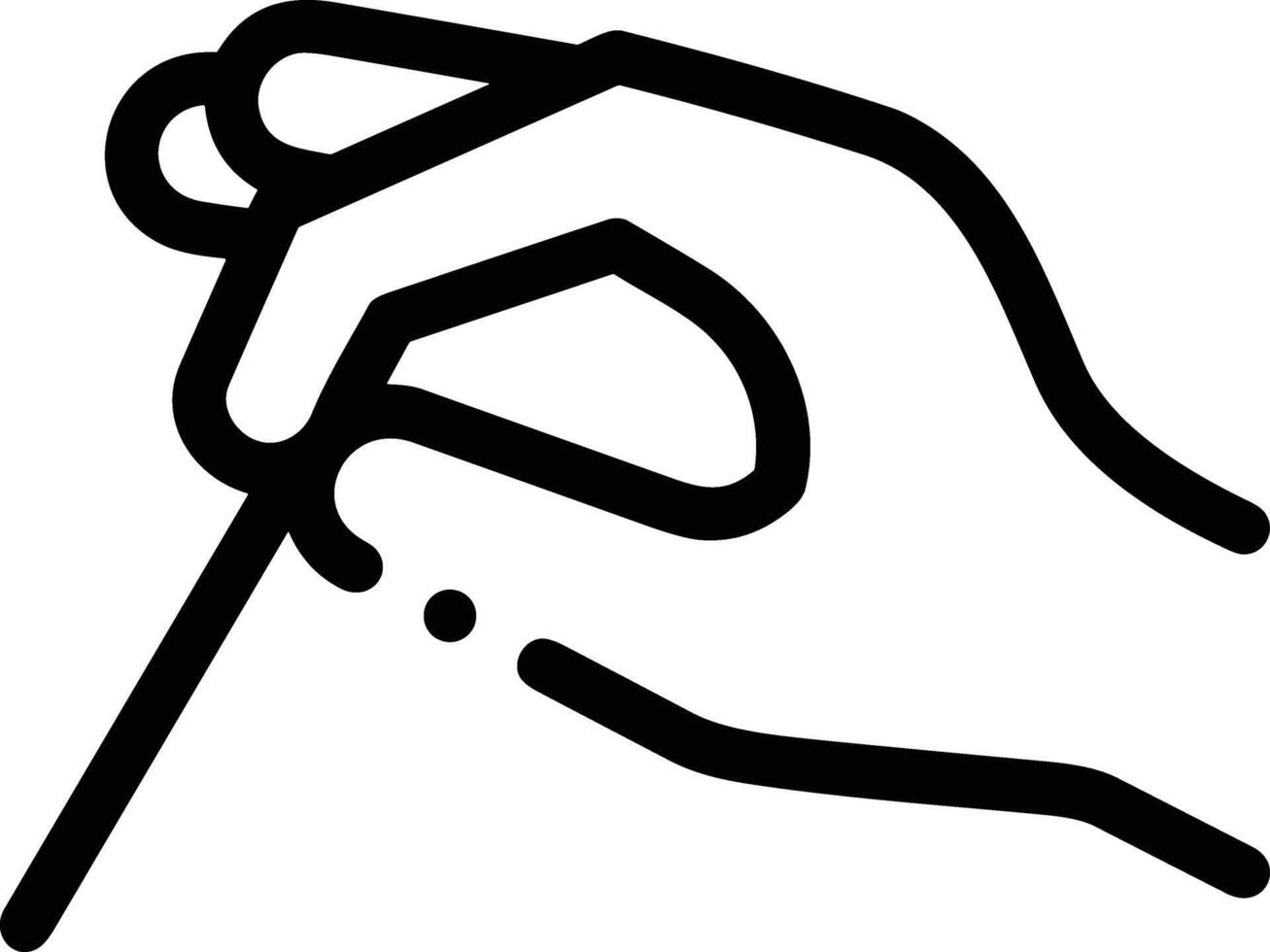 Hand icon symbol image illustration vector