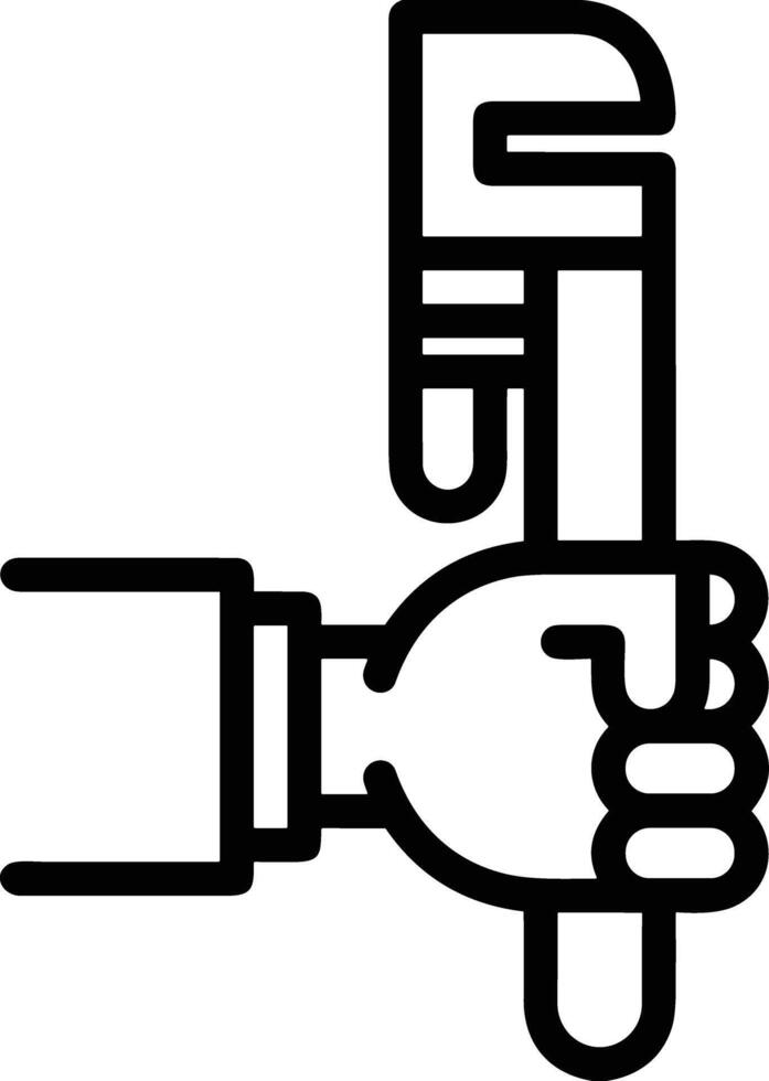 Hand icon symbol image illustration vector