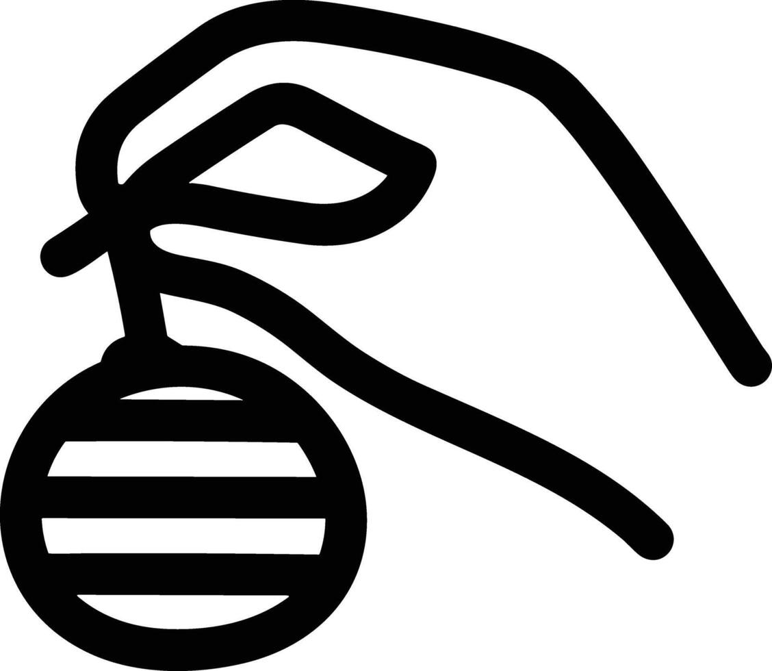 Hand icon symbol image illustration vector