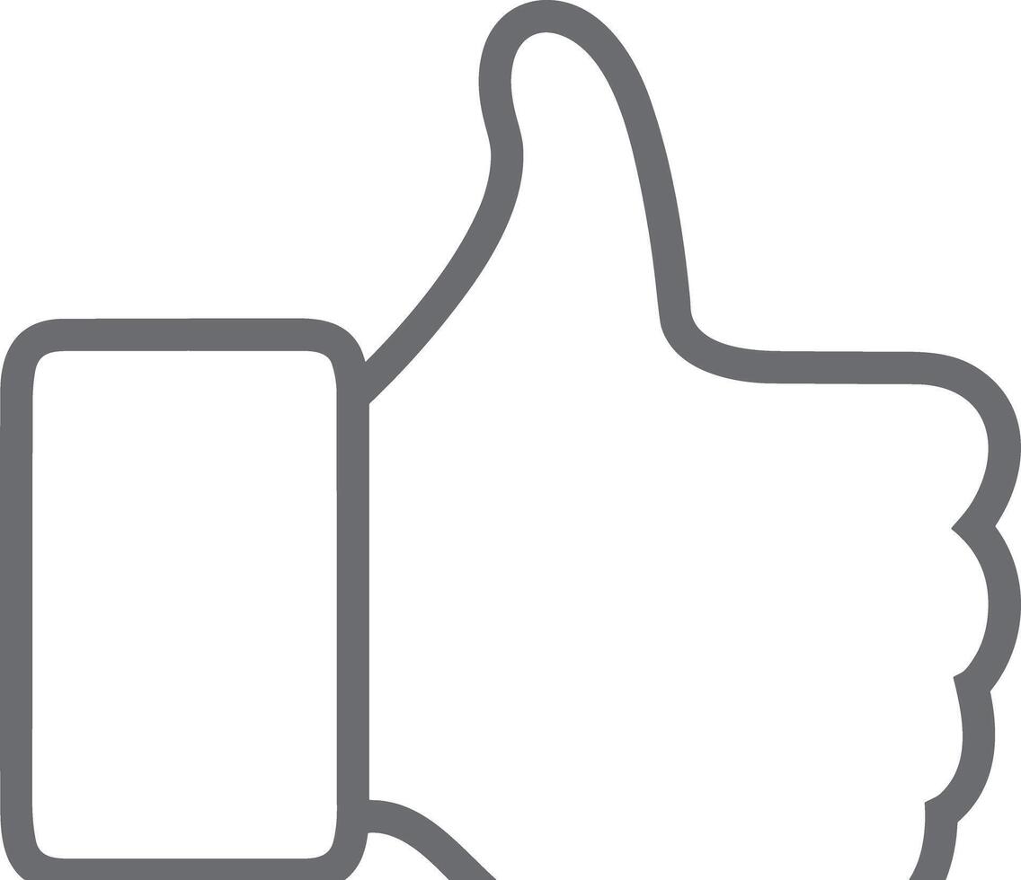 Hand icon symbol image illustration vector