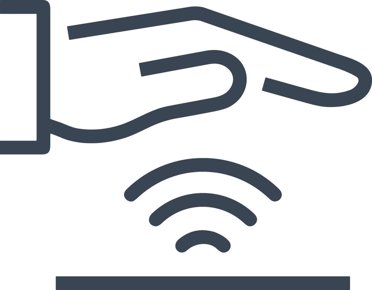 Hand icon symbol image illustration vector