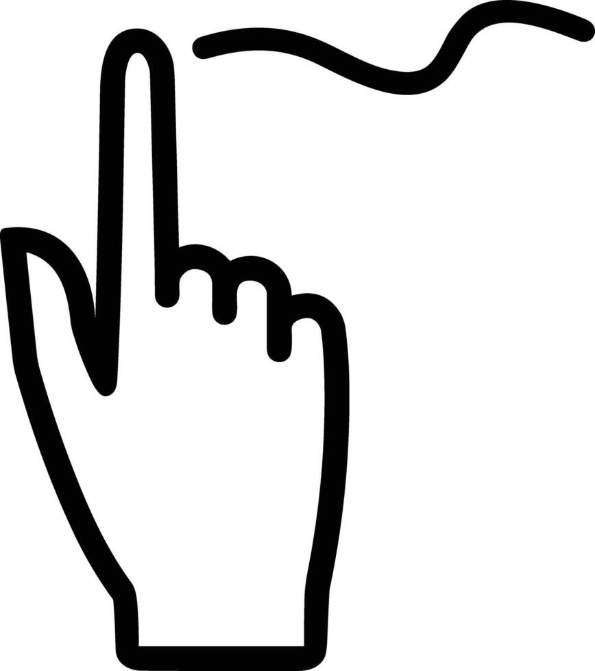 Hand icon symbol image illustration vector