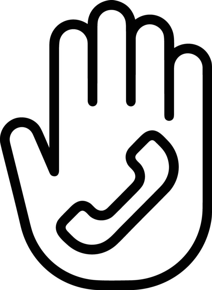 Hand icon symbol image illustration vector