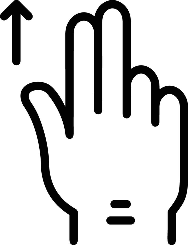 Hand icon symbol image illustration vector