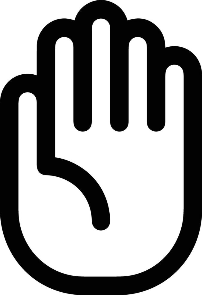 Hand icon symbol image illustration vector