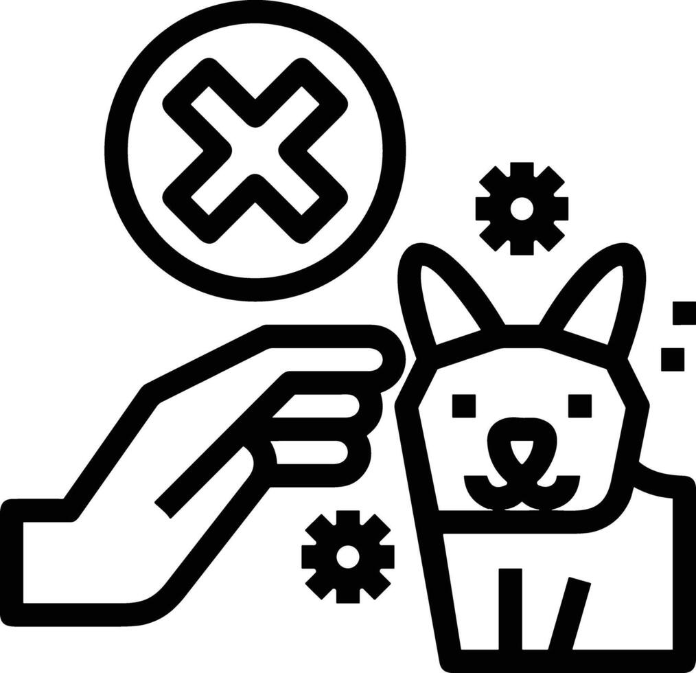 Hand icon symbol image illustration vector