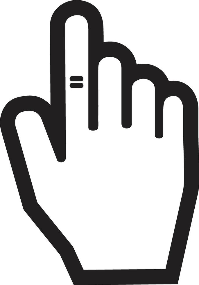 Hand icon symbol image illustration vector