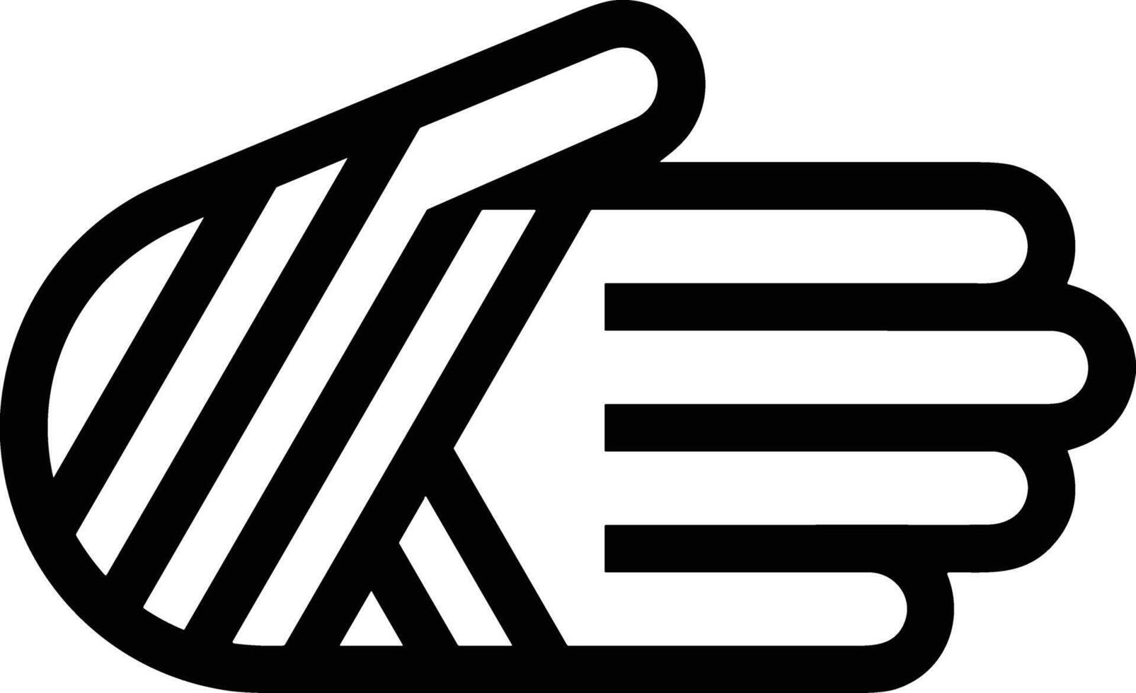 Hand icon symbol image illustration vector