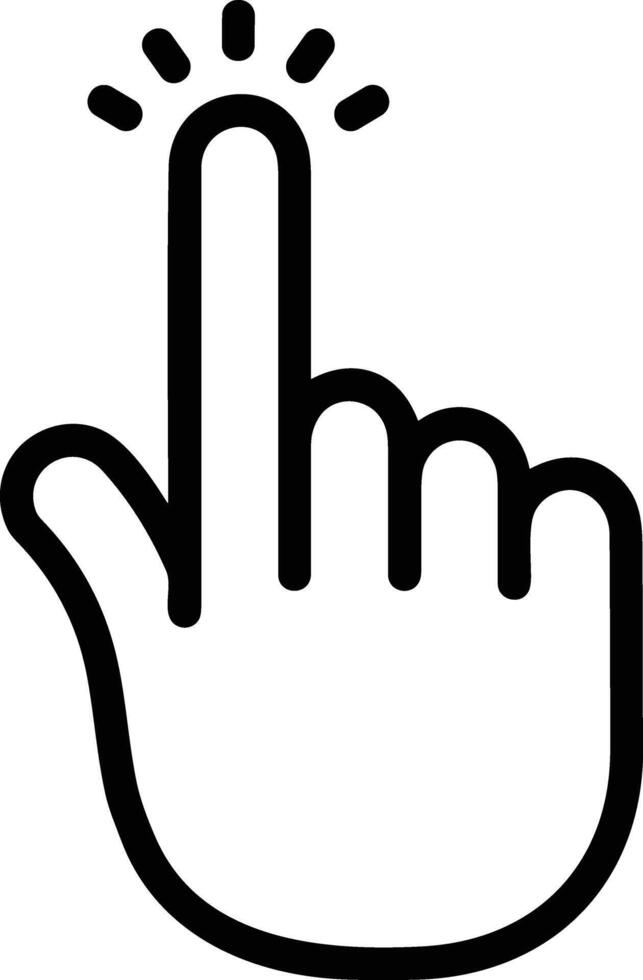 Hand icon symbol image illustration vector