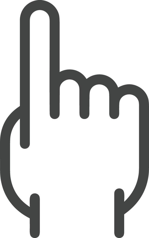 Hand icon symbol image illustration vector