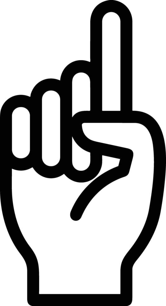 Hand icon symbol image illustration vector