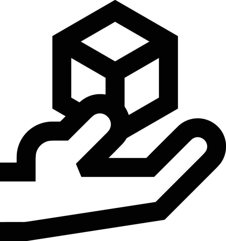 Hand icon symbol image illustration vector