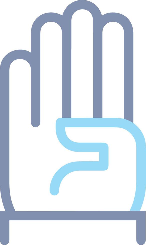 Hand icon symbol image illustration vector