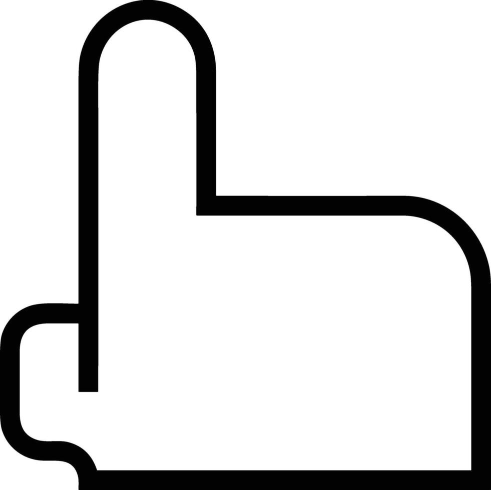 Hand icon symbol image illustration vector