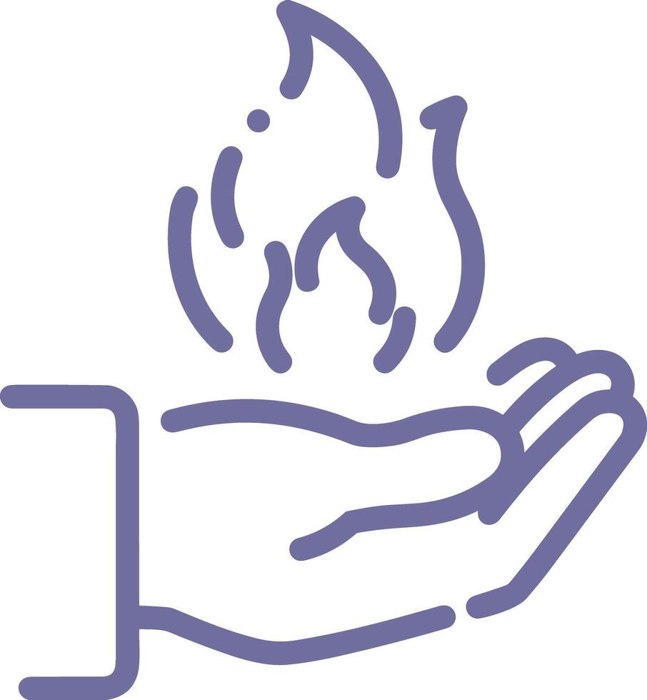 Hand icon symbol image illustration vector