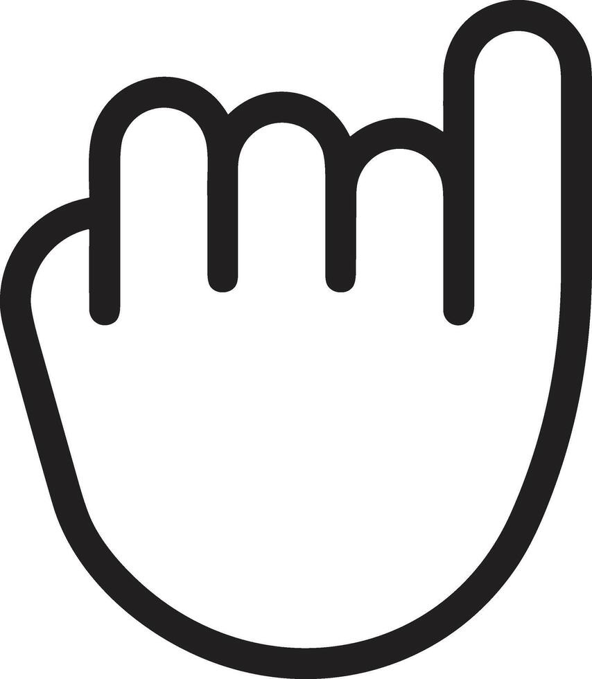 Hand icon symbol image illustration vector
