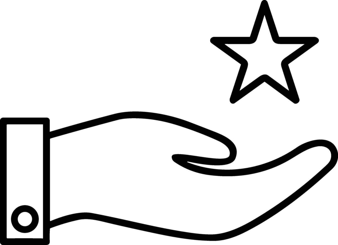 Hand icon symbol image illustration vector