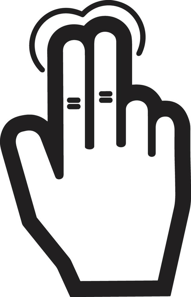 Hand icon symbol image illustration vector
