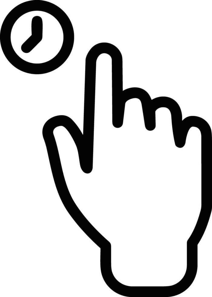 Hand icon symbol image illustration vector