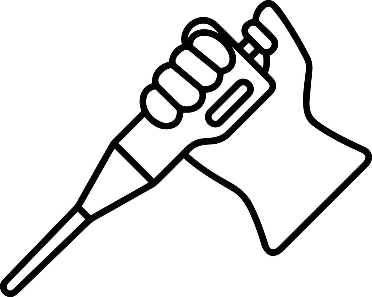 Hand icon symbol image illustration vector