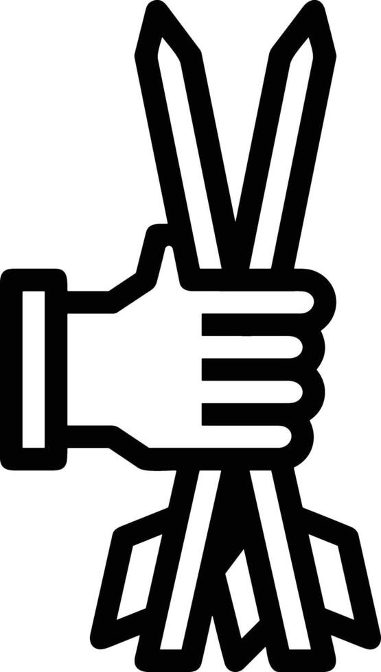Hand icon symbol image illustration vector