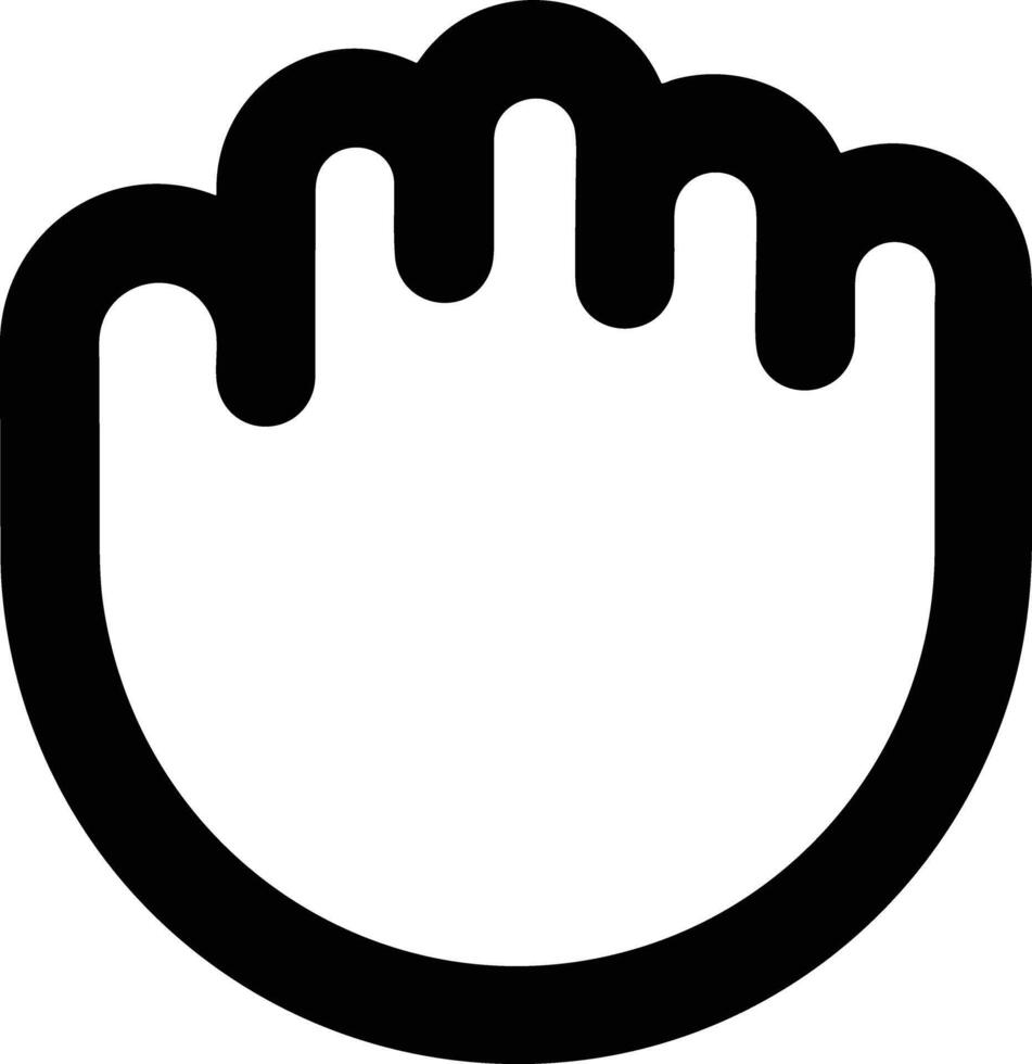 Hand icon symbol image illustration vector