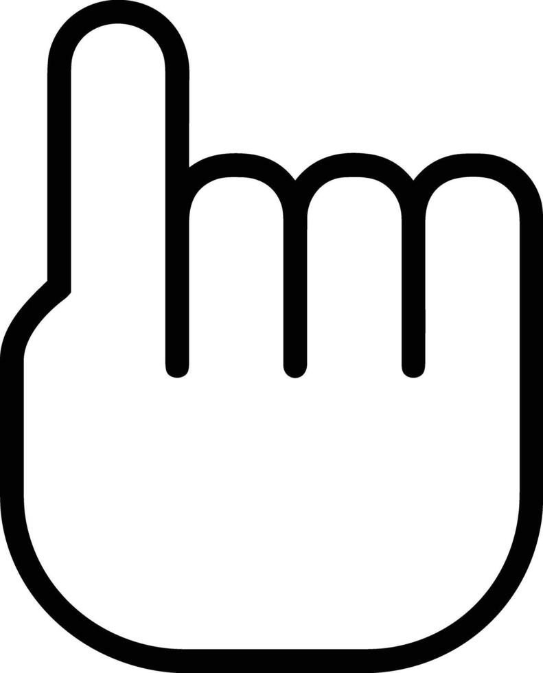 Hand icon symbol image illustration vector