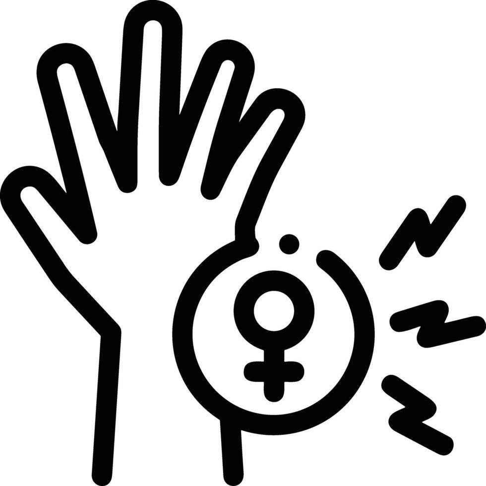 Hand icon symbol image illustration vector