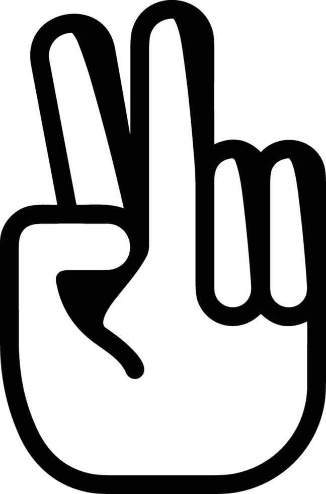 Hand icon symbol image illustration vector