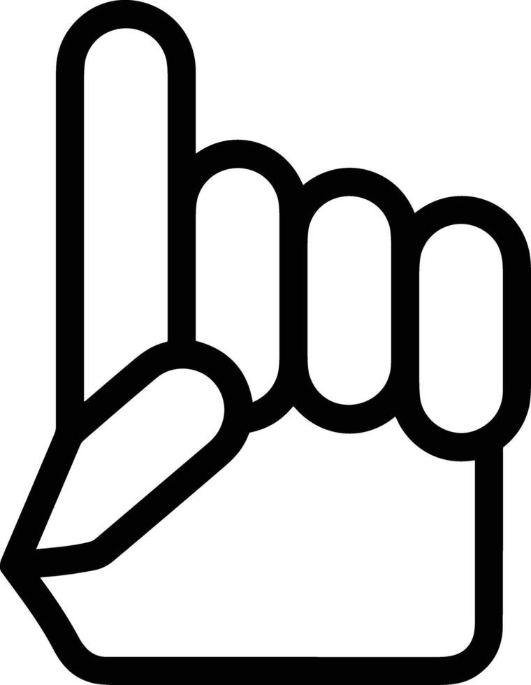 Hand icon symbol image illustration vector