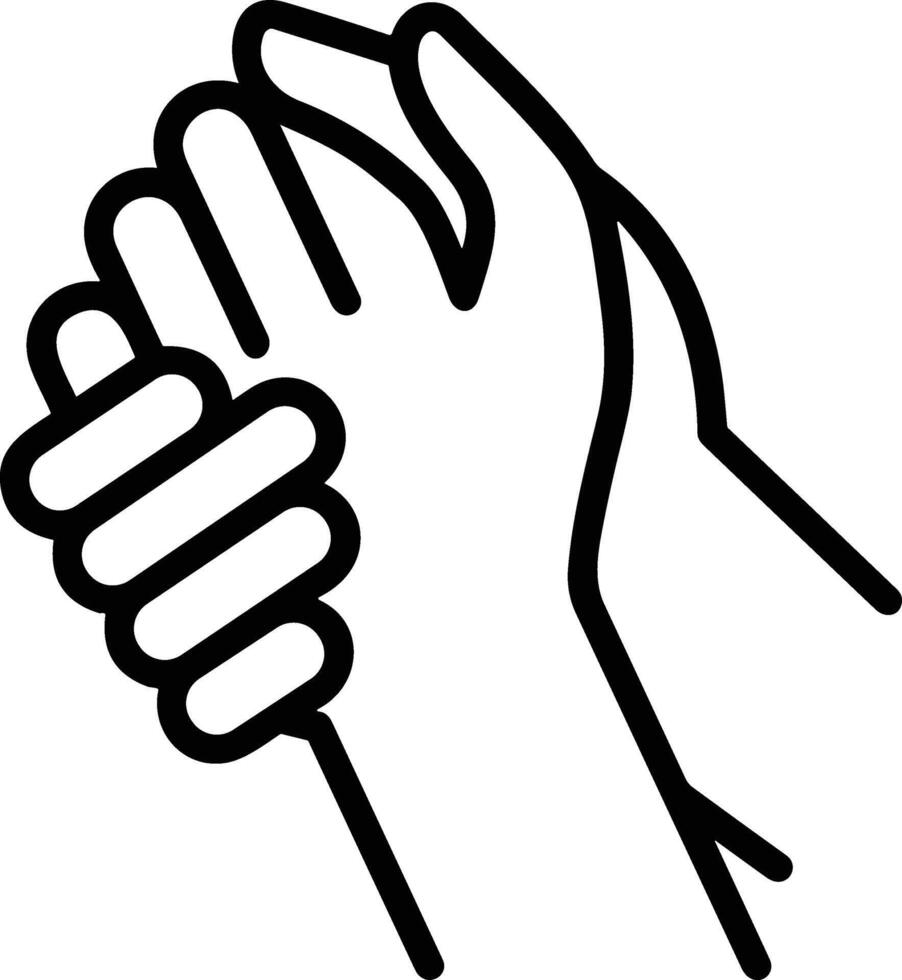 Hand icon symbol image illustration vector