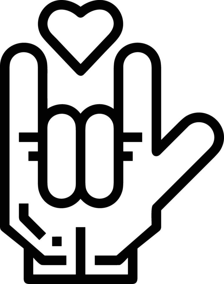 Hand icon symbol image illustration vector