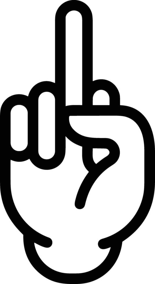 Hand icon symbol image illustration vector