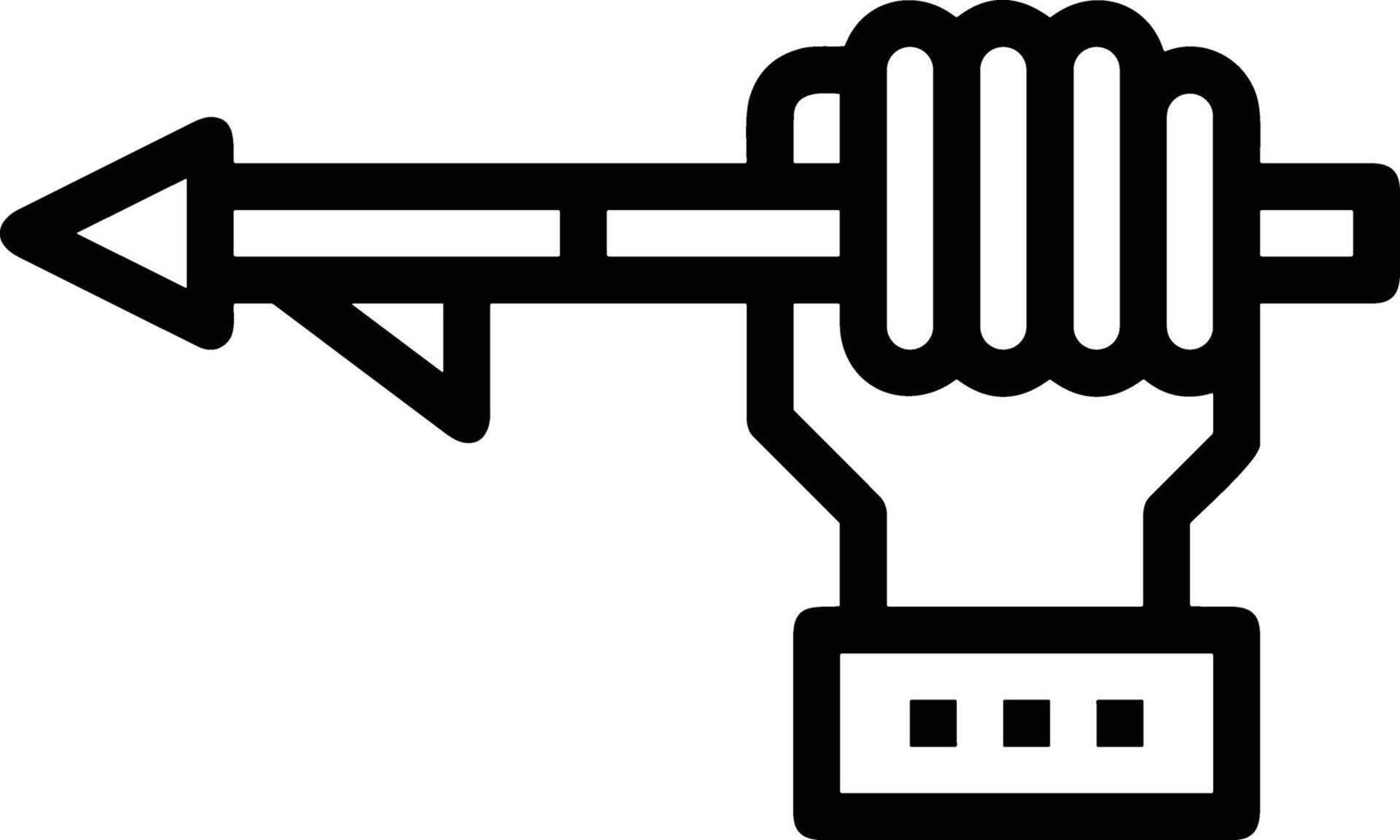 Hand icon symbol image illustration vector