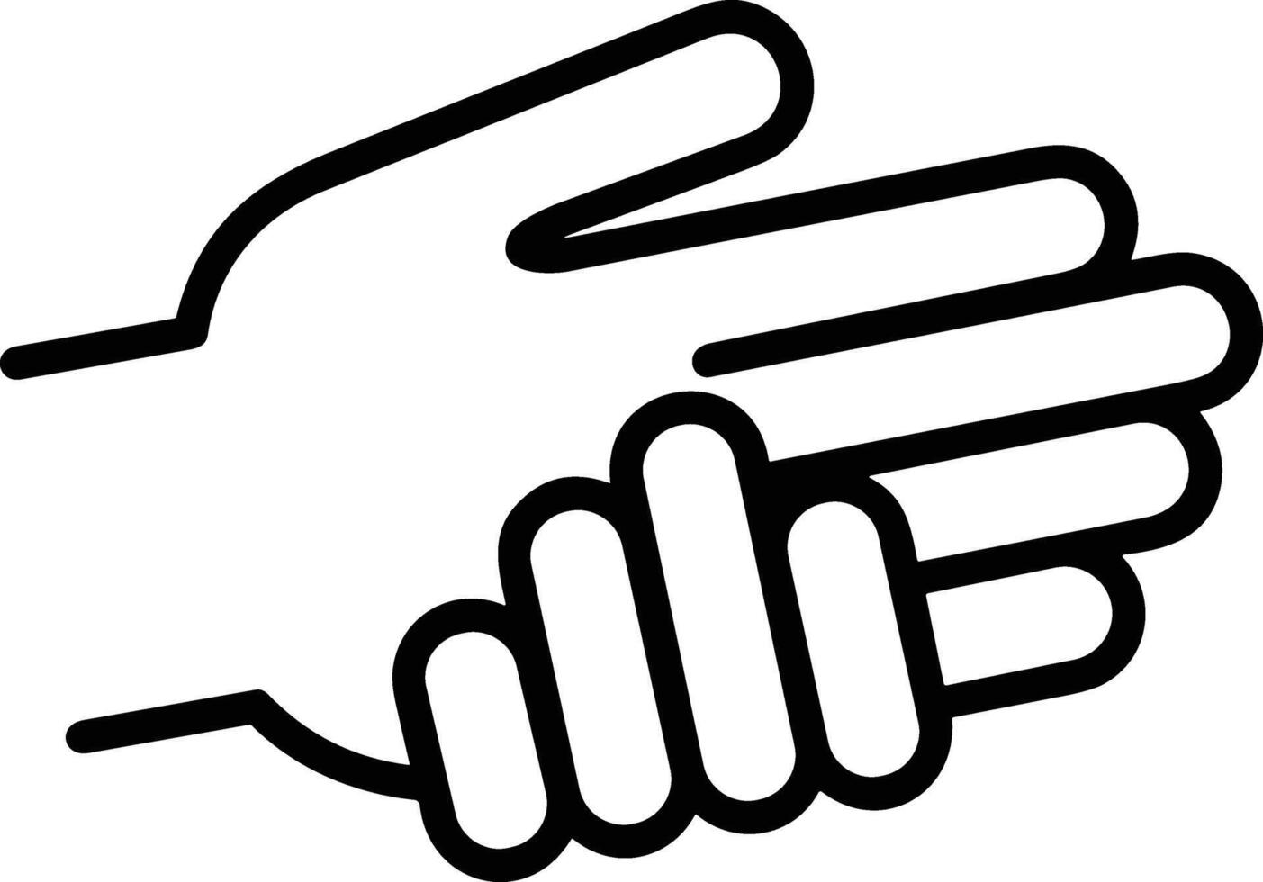 Hand icon symbol image illustration vector