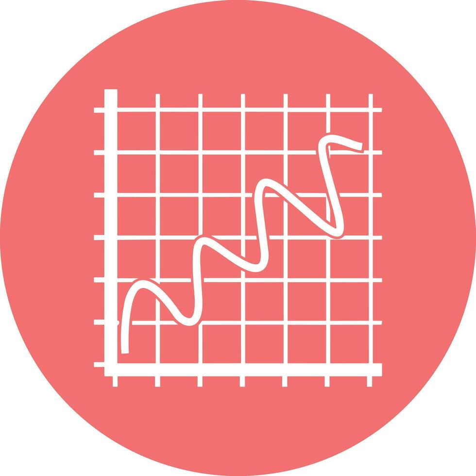 Chart icon symbol image for data statistic analysis illustration vector