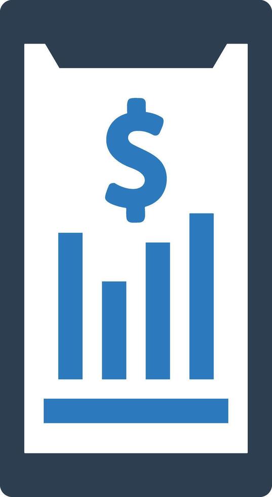 Chart icon symbol image for data statistic analysis illustration vector