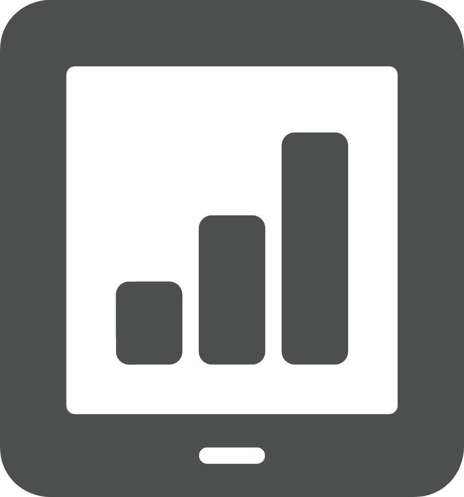 Chart icon symbol image for data statistic analysis illustration vector