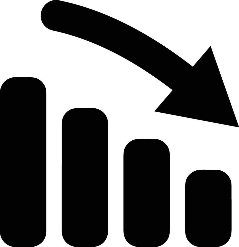 Chart icon symbol image for data statistic analysis illustration vector