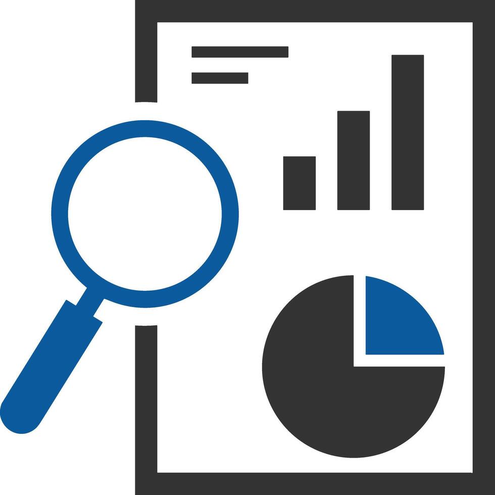 Chart icon symbol image for data statistic analysis illustration vector