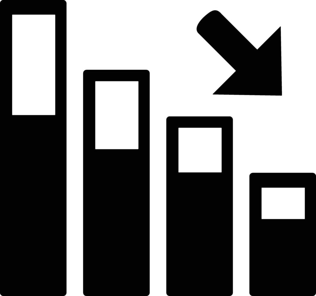 Chart icon symbol image for data statistic analysis illustration vector