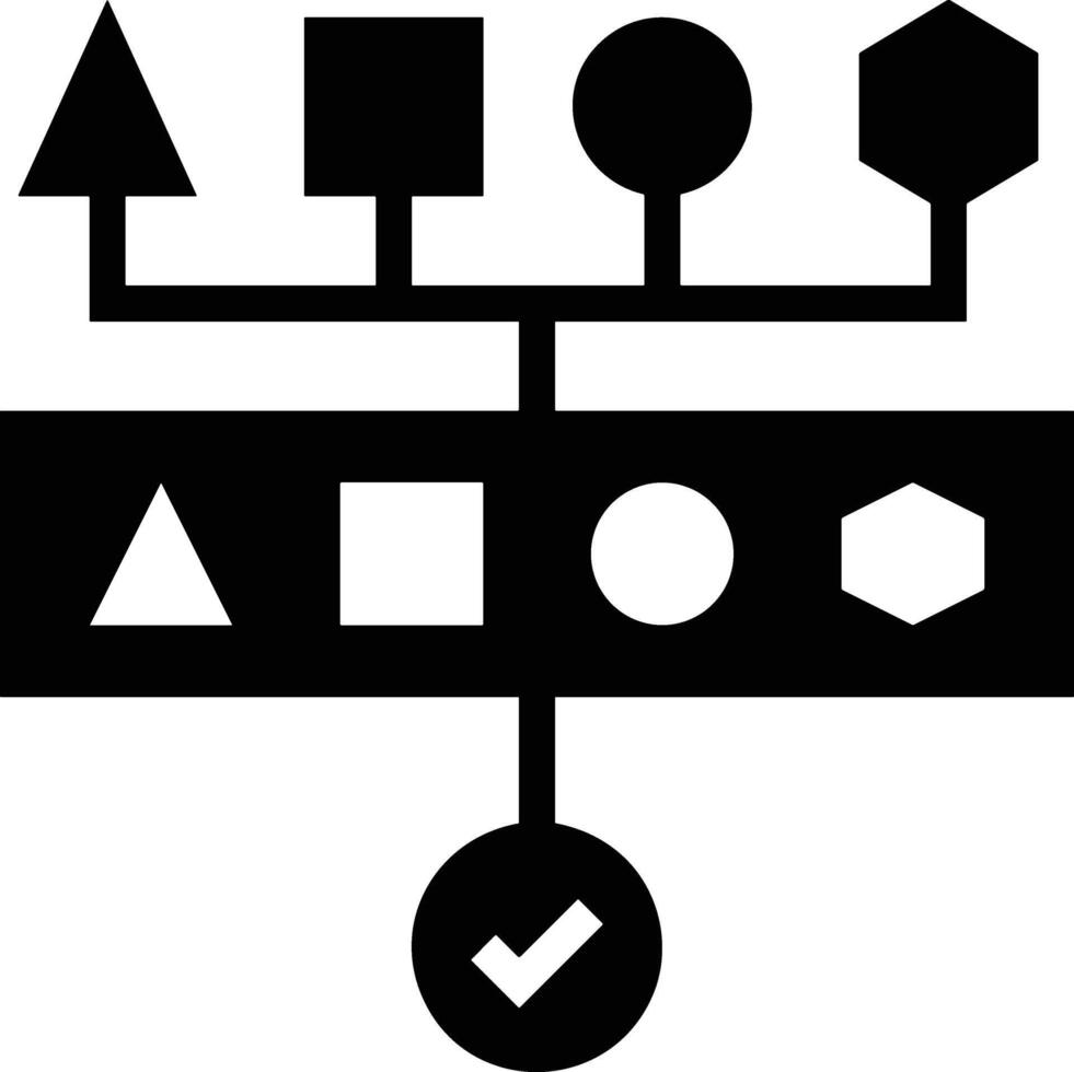 Chart icon symbol image for data statistic analysis illustration vector