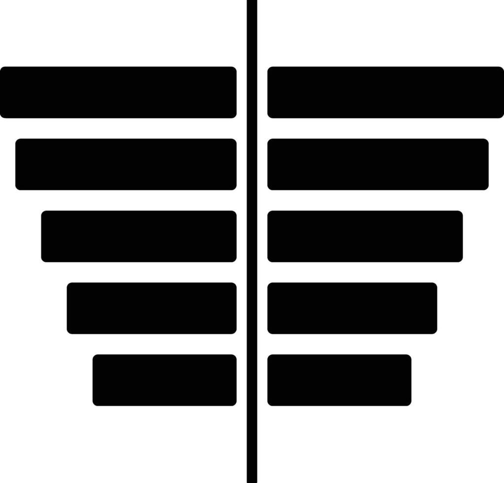 Chart icon symbol image for data statistic analysis illustration vector