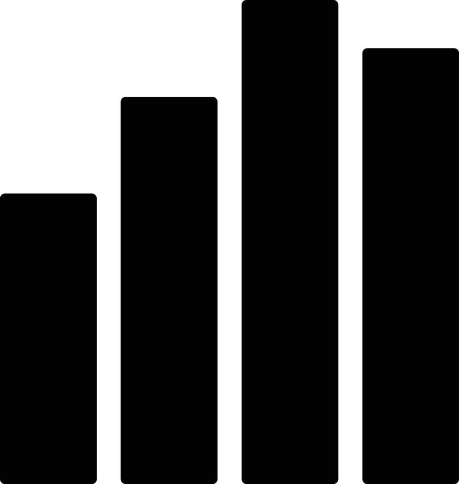Chart icon symbol image for data statistic analysis illustration vector