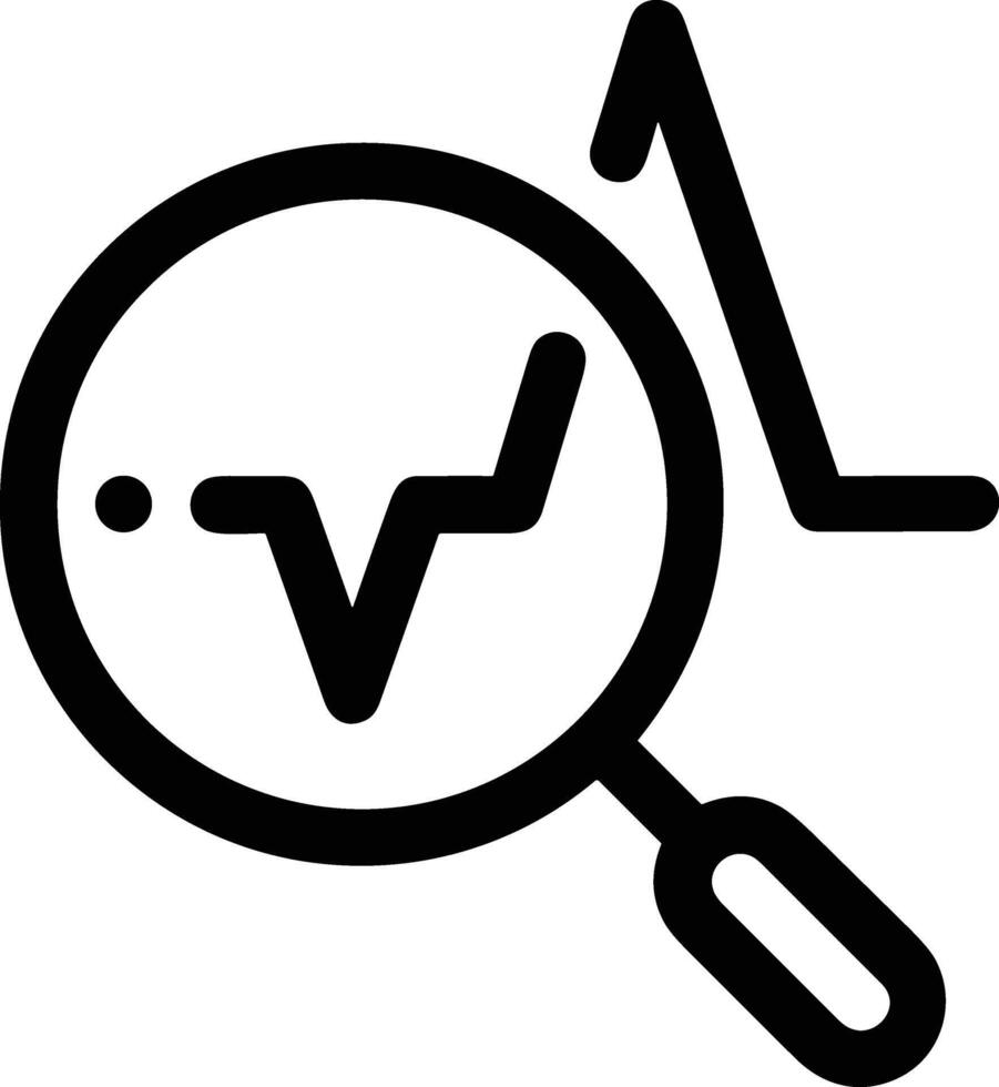 Chart icon symbol image for data statistic analysis illustration vector