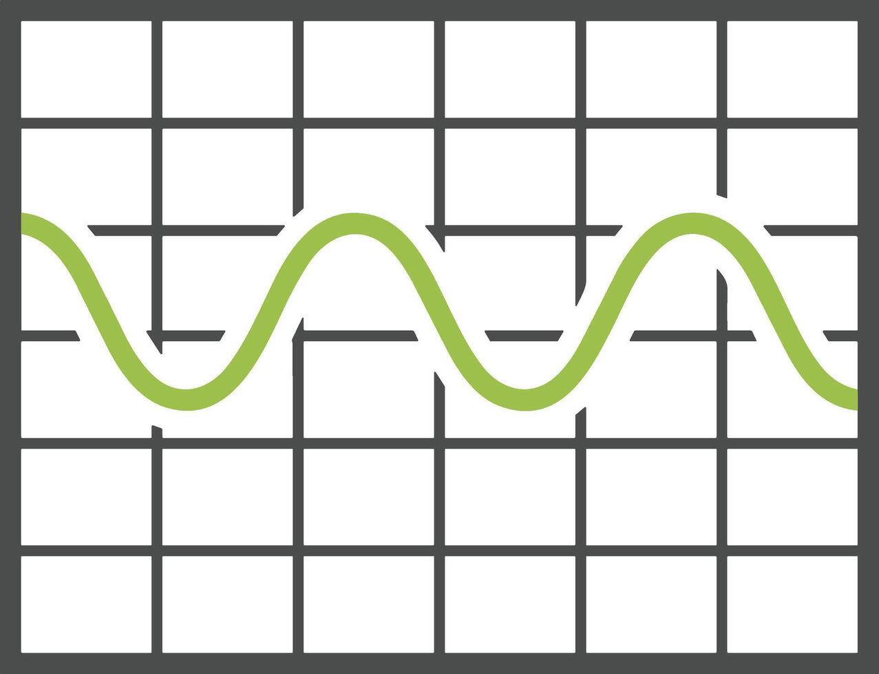 Chart icon symbol image for data statistic analysis illustration vector